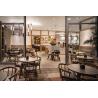 Buy cheap Solid Wood Banquette Booth Style Dining Set ，Restaurant Table And Chairs Sets from wholesalers