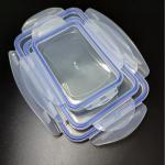 Extruded Silicone Seal Rings for Food Container, Plastic Food Storage Box and