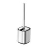 Buy cheap Stainless Steel Flip Lid Toilet Brush And Holder For Household Toilet Cleaning Essentials from wholesalers