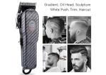 Fast Charge Men Electric Professional Hair Clippers Barber Machines Trimmer