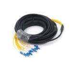 Outdoor RRU RRH FTTA CPRI Armored Cable LC Jumper 5G