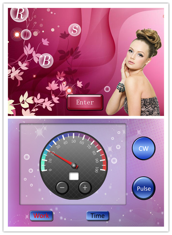 Painless High Frequency Portable 30mhz vascular removal