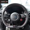 Buy cheap 350mm Full Smooth Leather Audi Carbon Fiber Steering Wheel R8 S7 Rs6 from wholesalers