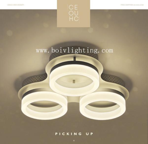 Buy cheap BOIV Pendant Lightings And Led Ceiling Lamp White Color 380*350*90MM from wholesalers