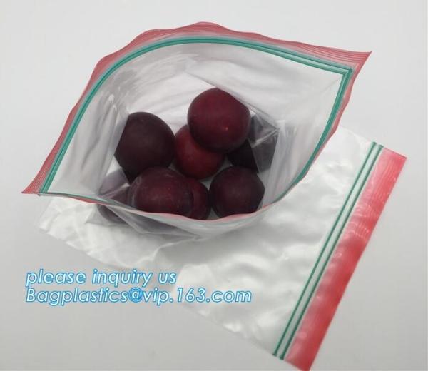 Buy cheap Low Price, HIgh Quality Grip Seal Bags, k Plastic Grip Seal Bag Transparent Food Stand Up Packaging Zipper Pouches from wholesalers