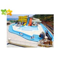 Buy cheap Tube Tunnel Speed Water Slide Large Size High Safety Performance Fall Into Pool product