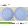 Buy cheap Gray Solid Color Bamboo Fibre Plates High Strength Non - Flammable For Household from wholesalers