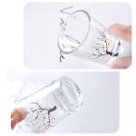 Restaurant Lead Free Cold Color Changing Sakura Cup 100ml