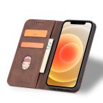 Retro Wallet Phone Case , Leather Protective Case Card Pocket Holder For Iphone