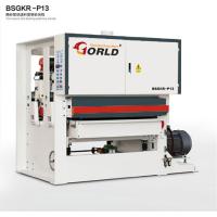 Buy cheap BSGKR-R13 Two Heads Fast Speed Feeding Plywood Veneer Finishing Polishing product