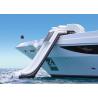 Buy cheap Customized PVC Tarpaulin Airtight Water Slide Inflatable Yacht Slide for yacht from wholesalers
