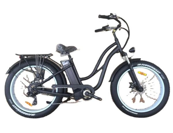Buy cheap Step Thru Ebike 7 Speed Electric City Bike 48V 500W 750W Electric Bike 26*4.0 Fat Tire Electric Bike For Ladies from wholesalers