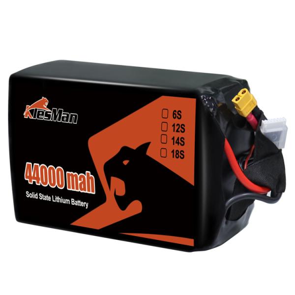 Buy cheap High Capacity Lipo FPV Drone Battery XT60 6S 44000 MAh 22.2V 10C Lipo Battery For Agricultural Drones from wholesalers