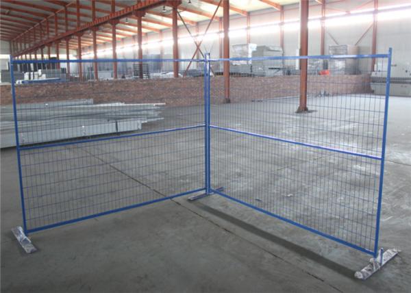Buy cheap Construction Garden Temporary Site Fencing 6ft X9.5ft Panels With Tops And Feet from wholesalers