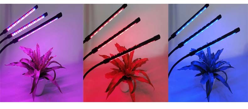 Dimmable Aluminium + PVC 12H LED Plant Growth Lamp