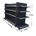 2021 New Design Store Shelf Retail Display Shopping Racks Supermarket Shelves