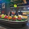 Buy cheap Cold Storage Butcher Meat Counter , 1250mm Length Supermarket Meat Display Chiller from wholesalers
