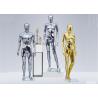 Buy cheap FRP Standing Female Window Fashion Display Mannequin Chrome With Silver Or Golden Color from wholesalers