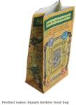 Grocery Bag, Tea bags, Square food paper bag, Snack bags, Pie packing bag, Kraft