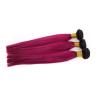 Buy cheap Double Drawn Purpled Color Straight Hair Unproduced Virgin Brazilian Hair Bundles from wholesalers
