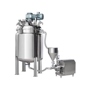 Buy cheap powerful Cosmetic Homogenizer Mixer Safety Homogenizing Tank from wholesalers