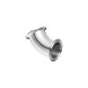 Buy cheap Food Grade Stainless Steel Pipe Fittings , DIN Stainless Steel 45 Degree Elbow from wholesalers