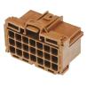 Buy cheap 21 Pins Outlet Brown Female 8-968975-1 Vehicle Wiring Connectors from wholesalers