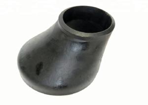 China Sch100 Thickness DN5000 Black Seamless Eccentric Reducer Fitting on sale