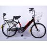 Buy cheap Vintage Steel Frame Electric Bike , 22in Lightweight Pedal Assist Bike from wholesalers