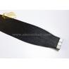 Buy cheap 22" Jet Black #1 Tape In Remy Human Hair Extensions 2.5 Gram X 20 Pieces For Sale from wholesalers