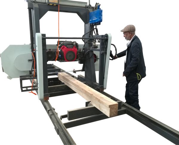 Buy cheap Wood Saw Mills with Diesel Engine ,Horizontal Wood Band Saw Mill from wholesalers