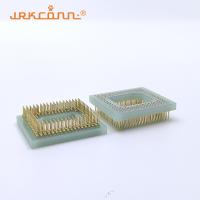 Buy cheap 1.27mm Pitch Socket Adapter Female PGA Female Sockets Gold Plating product