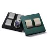 Buy cheap Dark Black Green Luxury Watch Display Watch Tray Organizer OEM ODM from wholesalers