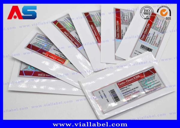 Buy cheap Custom Peptide 10ml Vial Bottle Label Waterproof Glossy Finish Packing from wholesalers