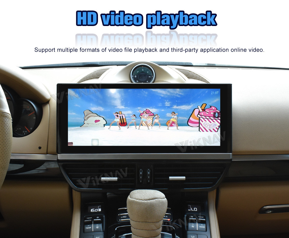 Android 13 car radio For Porsche Cayenne 2011-2017 HD LCD Screen Carplay GPS Navigation