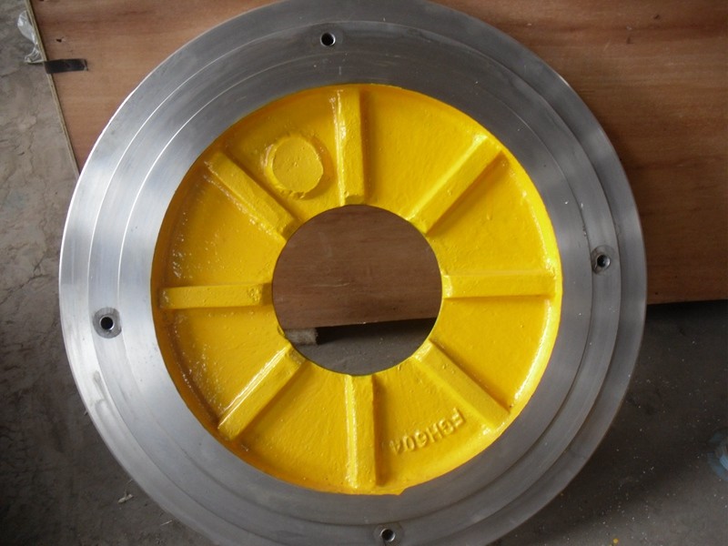 High Chrome Alloy Sand Dredging Pump , Sand Removal Pump One Stage Structure