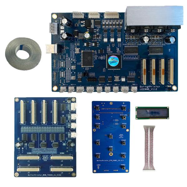 Buy cheap Printer Board Epson TX800 Double Head Carriage Board Main Board For Eco Solvent Small Flat Panel Printer Wall Painting from wholesalers