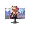 Buy cheap Black Desktop 2ms 1080p 60hz Curved Monitor / Lcd Pc Monitors from wholesalers
