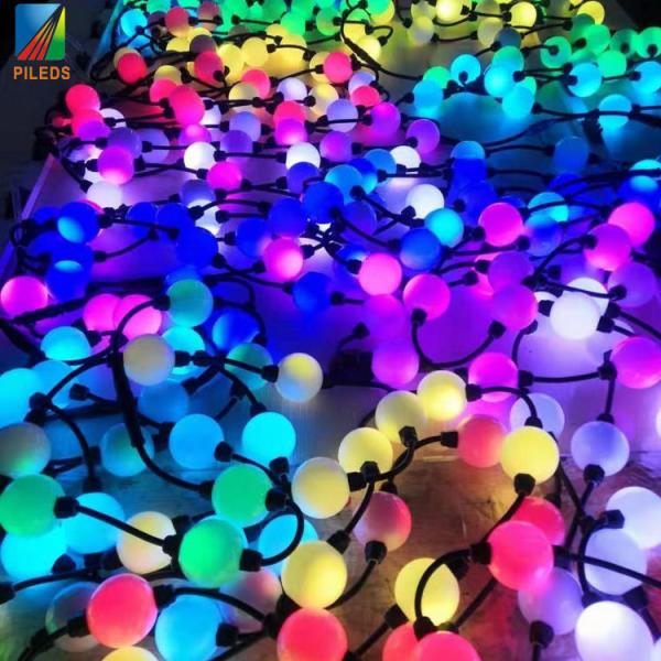 Buy cheap 360 Degree RGB LED Pixel Ball 35mm 50mm 3D For Christmas Lighting from wholesalers