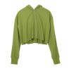 Buy cheap Custom Solid Long Sleeve Crop Top Spring Autumn Outerwear Anti Shrink from wholesalers
