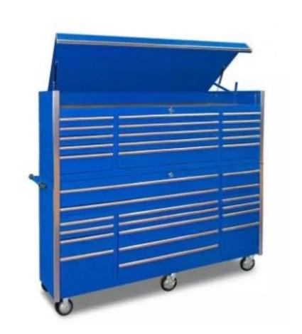 Buy cheap Heavy Duty Cold Rolled Steel Plate Powder Coated Tool Chest on Wheels for Professional from wholesalers