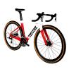 Buy cheap Red 9.6KG Gravel Race Bike , 54cm Road Bike Disc Brake For Adult from wholesalers