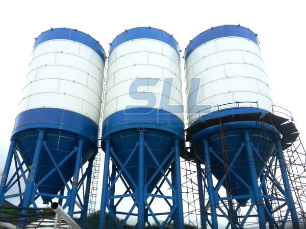 Buy cheap 150 Ton Powder Storage Tank Cement Storage Silo For Energy Resources Storage from wholesalers