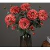 Buy cheap European style simulation coral Dali flower Dali flower wedding home decoration flower shop bouquet silk flower decoration fake flower from wholesalers