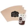 Buy cheap Waterproof Kraft Paper Cup Blanks Single PE Coating For Flexographic Printing from wholesalers
