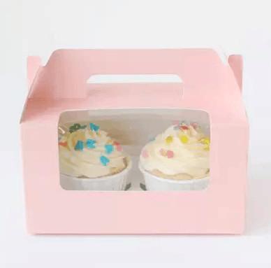 Buy cheap Lovely CMYK 200gsm Cake Packaging Box With Window from wholesalers