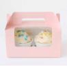 Buy cheap Lovely CMYK 200gsm Cake Packaging Box With Window from wholesalers