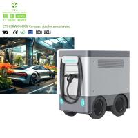 Buy cheap Solar powered fast dc ev charging stations 40kW 60kW 120kW ev mobile charger product
