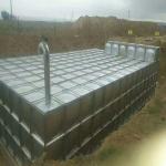 High Strength 2 - 5 Mm Underground Water Tank Large Capacity Space Saving