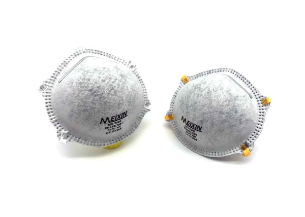 Buy cheap Disposable Dust Face Mask , FFP2 Carbon Particulate Respirator Mask from wholesalers
